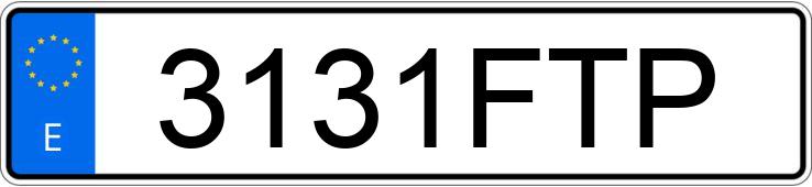 Numer rejestracyjny 3131FTP posiada FORD FOCUS C-MAX Numer rejestracyjny 3131FTP posiada FORD FOCUS C-MAX