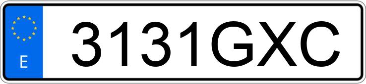 Numer rejestracyjny 3131GXC posiada SEAT LEON Numer rejestracyjny 3131GXC posiada SEAT LEON