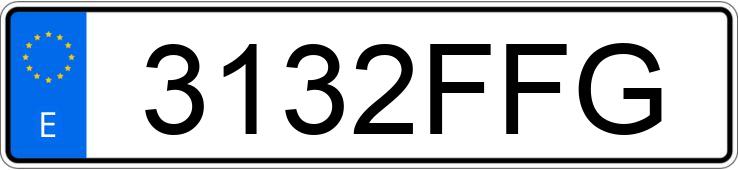 Numer rejestracyjny 3132FFG posiada CITROEN C4