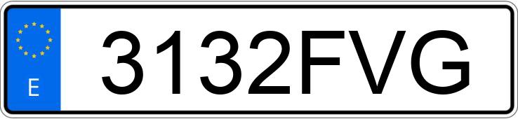 Numer rejestracyjny 3132FVG posiada SKODA OCTAVIA