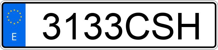 Numer rejestracyjny 3133CSH posiada PEUGEOT 307 Numer rejestracyjny 3133CSH posiada PEUGEOT 307