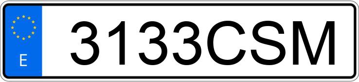 Numer rejestracyjny 3133CSM posiada FORD FIESTA Numer rejestracyjny 3133CSM posiada FORD FIESTA
