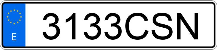 Numer rejestracyjny 3133CSN posiada RENAULT MEGANE Numer rejestracyjny 3133CSN posiada RENAULT MEGANE