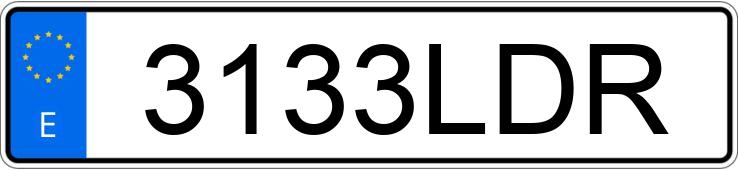 Numer rejestracyjny 3133LDR posiada CITROEN BERLINGO Numer rejestracyjny 3133LDR posiada CITROEN BERLINGO