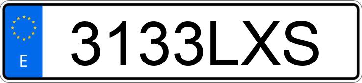 Numer rejestracyjny 3133LXS posiada VOLVO FH