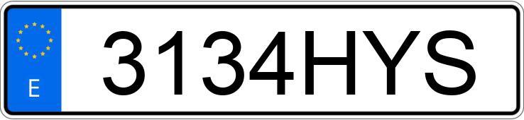 Numer rejestracyjny 3134HYS posiada CITROEN C4 CACTUS