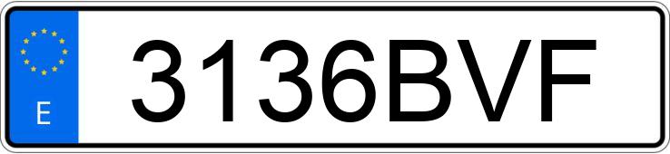 Numer rejestracyjny 3136BVF posiada NISSAN ALMERA Numer rejestracyjny 3136BVF posiada NISSAN ALMERA