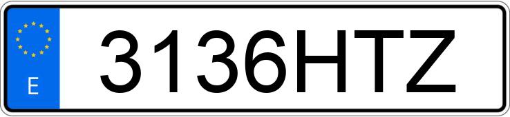 Numer rejestracyjny 3136HTZ posiada CITROEN C3