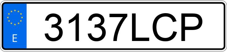 Numer rejestracyjny 3137LCP posiada MERCEDES SLC (172)