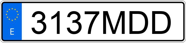 Numer rejestracyjny 3137MDD posiada JEEP COMPASS