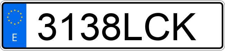 Numer rejestracyjny 3138LCK posiada DACIA DOKKER Numer rejestracyjny 3138LCK posiada DACIA DOKKER