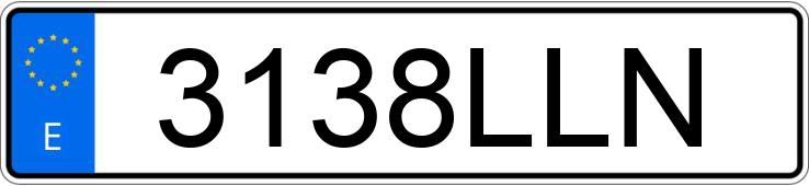 Numer rejestracyjny 3138LLN posiada FORD RANGER