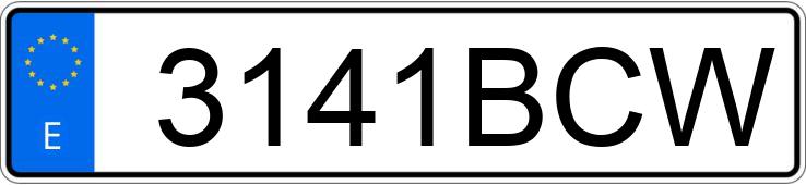 Numer rejestracyjny 3141BCW posiada AUDI A8