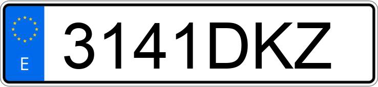 Numer rejestracyjny 3141DKZ posiada CITROEN BERLINGO Numer rejestracyjny 3141DKZ posiada CITROEN BERLINGO