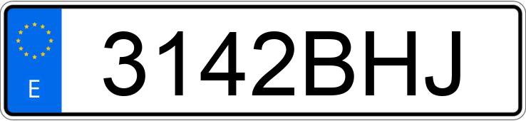 Numer rejestracyjny 3142BHJ posiada MERCEDES A (168-169)