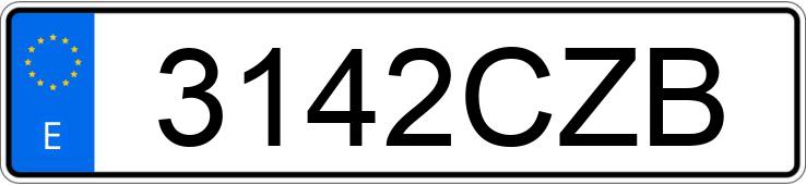 Numer rejestracyjny 3142CZB posiada SEAT LEON Numer rejestracyjny 3142CZB posiada SEAT LEON