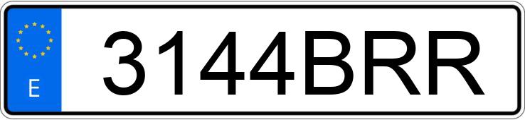 Numer rejestracyjny 3144BRR posiada OPEL ASTRA