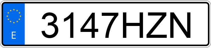 Numer rejestracyjny 3147HZN posiada DAIHATSU FOURTRAK Numer rejestracyjny 3147HZN posiada DAIHATSU FOURTRAK