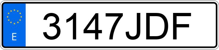 Numer rejestracyjny 3147JDF posiada TOYOTA RAV4