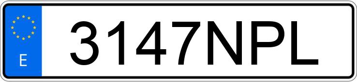 Numer rejestracyjny 3147NPL posiada OMODA 5 Numer rejestracyjny 3147NPL posiada OMODA 5