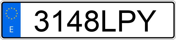 Numer rejestracyjny 3148LPY posiada HONDA FORZA