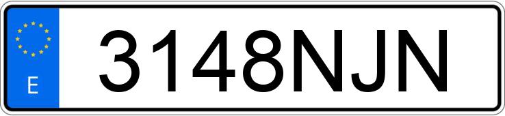 Numer rejestracyjny 3148NJN posiada MINI ACEMAN