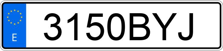 Numer rejestracyjny 3150BYJ posiada SEAT IBIZA Numer rejestracyjny 3150BYJ posiada SEAT IBIZA