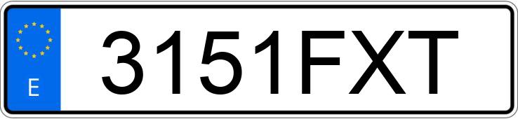 Il numero di registrazione 3151FXT ha VOLKSWAGEN CADDY