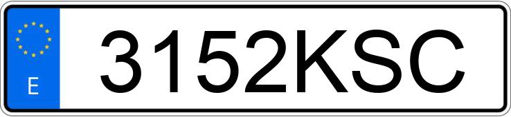 Numer rejestracyjny 3152KSC posiada CITROEN C3