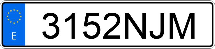 Numer rejestracyjny 3152NJM posiada MERCEDES A (176) Numer rejestracyjny 3152NJM posiada MERCEDES A (176)