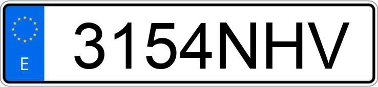 Numer rejestracyjny 3154NHV posiada ALFA ROMEO GIULIA Numer rejestracyjny 3154NHV posiada ALFA ROMEO GIULIA