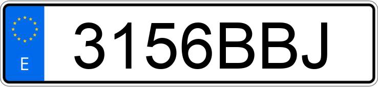 Numer rejestracyjny 3156BBJ posiada SEAT ALHAMBRA Numer rejestracyjny 3156BBJ posiada SEAT ALHAMBRA