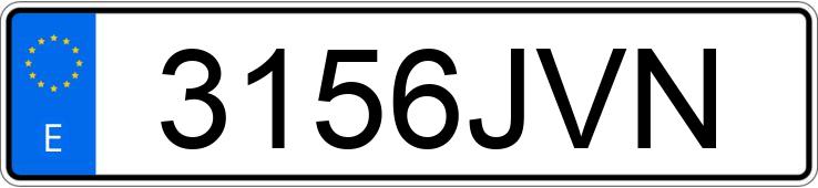 Numer rejestracyjny 3156JVN posiada FIAT 500L