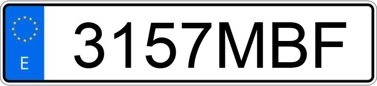 Numer rejestracyjny 3157MBF posiada CUPRA FORMENTOR