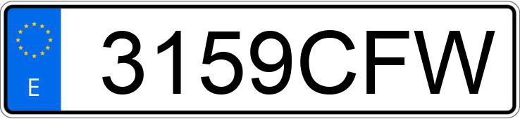 Numer rejestracyjny 3159CFW posiada KYMCO GRAND DINK 250