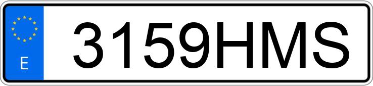 Numer rejestracyjny 3159HMS posiada OPEL CORSA