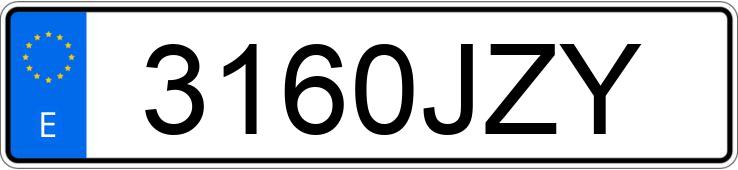 Numer rejestracyjny 3160JZY posiada RENAULT CLIO Numer rejestracyjny 3160JZY posiada RENAULT CLIO