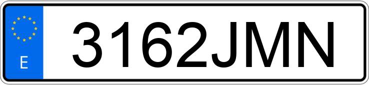 O número de registro 3162JMN tem BMW SERIE 4