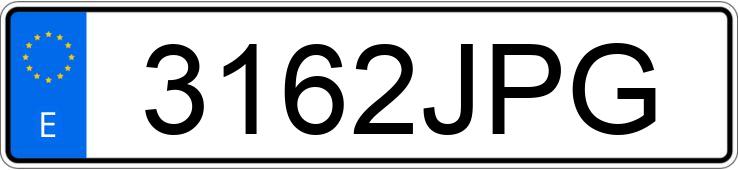Numer rejestracyjny 3162JPG posiada DACIA DUSTER