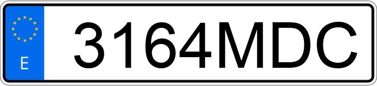 Numer rejestracyjny 3164MDC posiada CITROEN BERLINGO