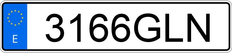 Numer rejestracyjny 3166GLN posiada SEAT IBIZA