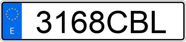 Numer rejestracyjny 3168CBL posiada OPEL ASTRA 1.6 CLUB