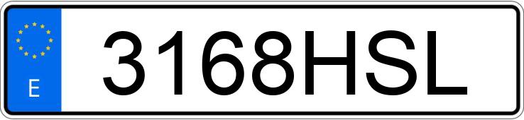 Numer rejestracyjny 3168HSL posiada ABARTH 500 Numer rejestracyjny 3168HSL posiada ABARTH 500