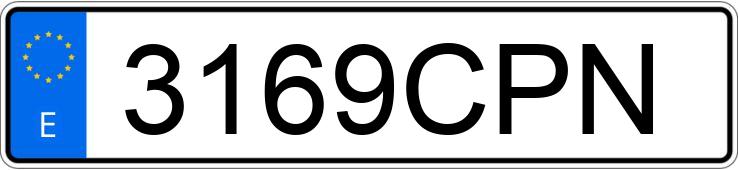 Numer rejestracyjny 3169CPN posiada FORD FOCUS