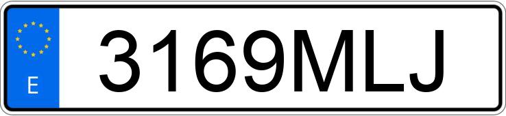 Numer rejestracyjny 3169MLJ posiada MERCEDES CLA (118)