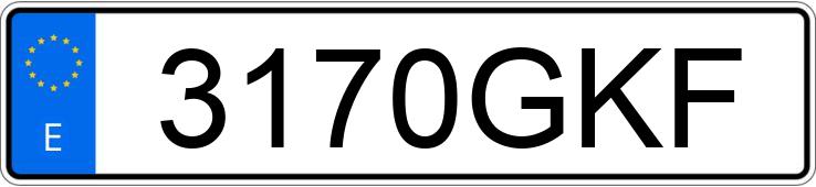 Numer rejestracyjny 3170GKF posiada BMW SERIE 3 Numer rejestracyjny 3170GKF posiada BMW SERIE 3