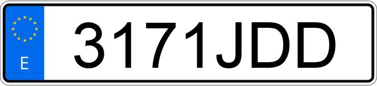 Numer rejestracyjny 3171JDD posiada VOLKSWAGEN CADDY