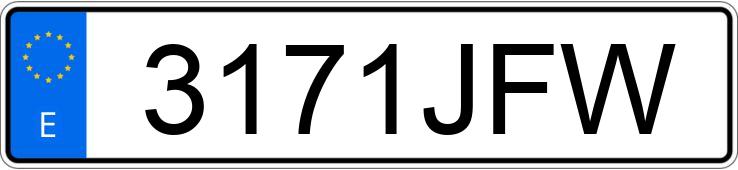Numer rejestracyjny 3171JFW posiada LAND ROVER RANGE ROVER EVOQUE Numer rejestracyjny 3171JFW posiada LAND ROVER RANGE ROVER EVOQUE