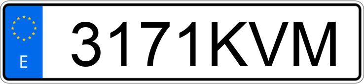 Numer rejestracyjny 3171KVM posiada PEUGEOT 208 Numer rejestracyjny 3171KVM posiada PEUGEOT 208