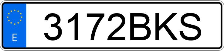 Numer rejestracyjny 3172BKS posiada FORD FOCUS